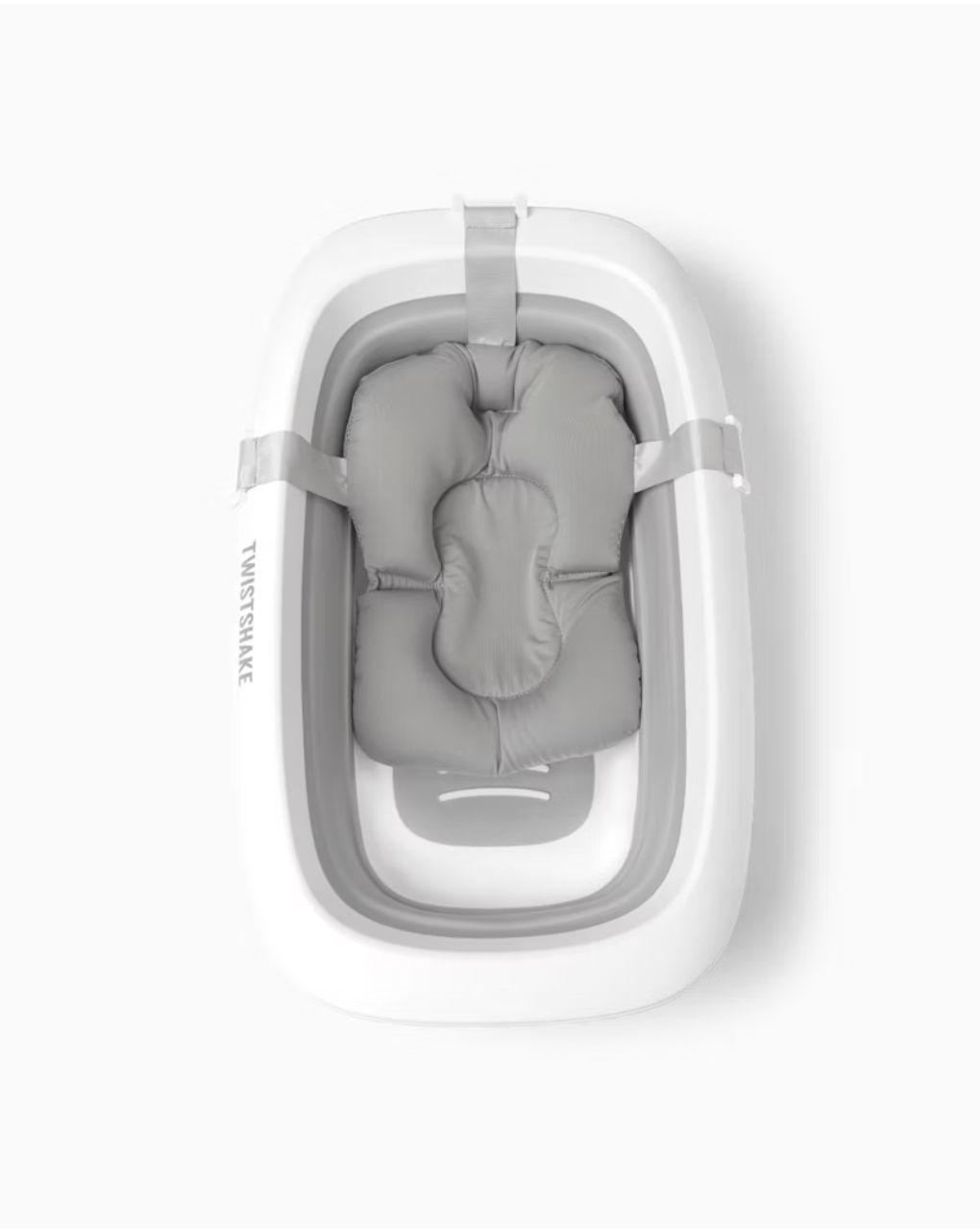 Twistshake βρεφικό μπανάκι με μειωτή και βοηθητική κανάτα grey 32-08-78996 - Twistshake