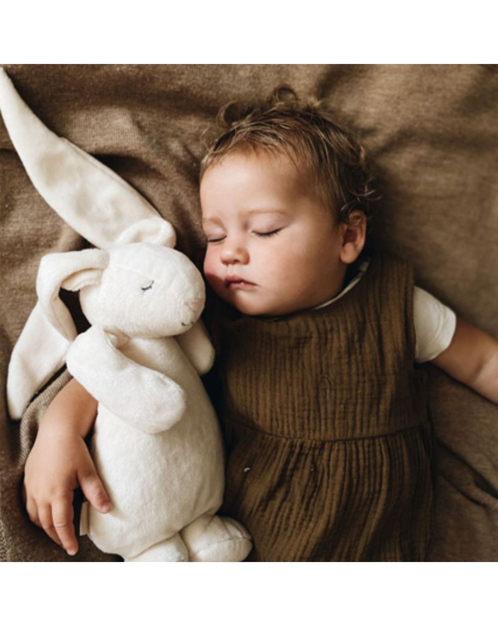 Moonie 2.0 the humming friend επαναφορτιζόμενο βοήθημα ύπνου με αισθητήρα κλάματος και φωτισμό silver bunny - MOONIES
