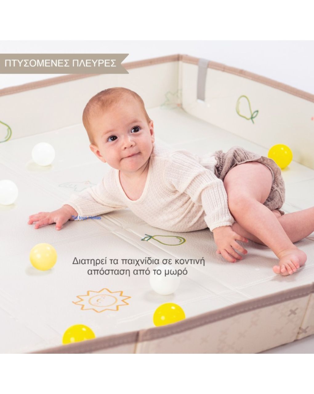 Taf toys χαλάκι δραστηριοτήρων fold 'n fun mat t-13505 - Taf-toys