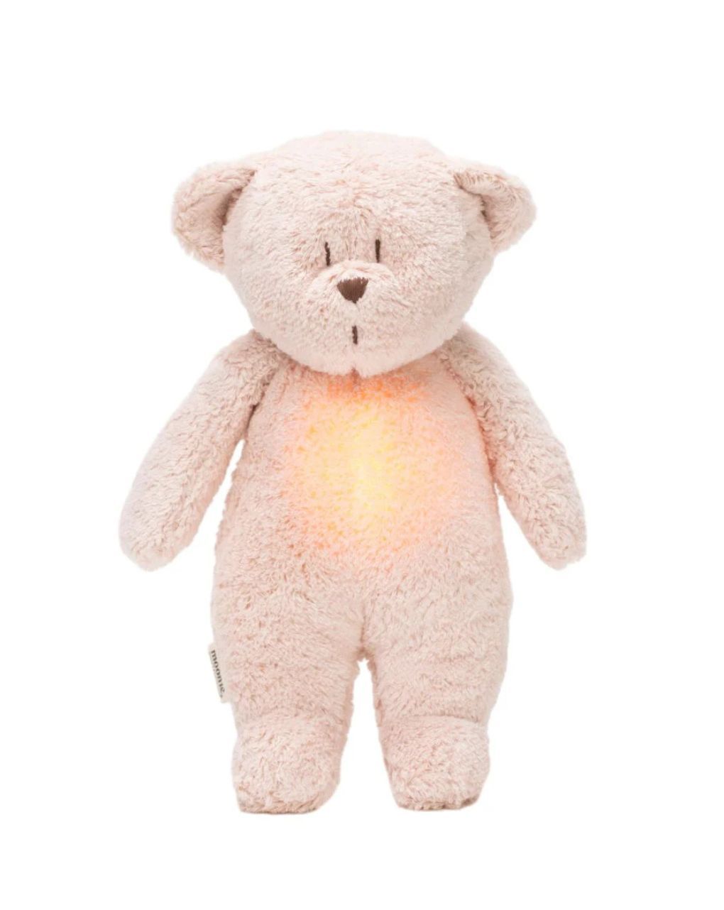 Moonie 2.0 the organic humming bear επαναφορτιζόμενο βοήθημα ύπνου με ηχογράφιση και αισθητήρα κλάματος rose