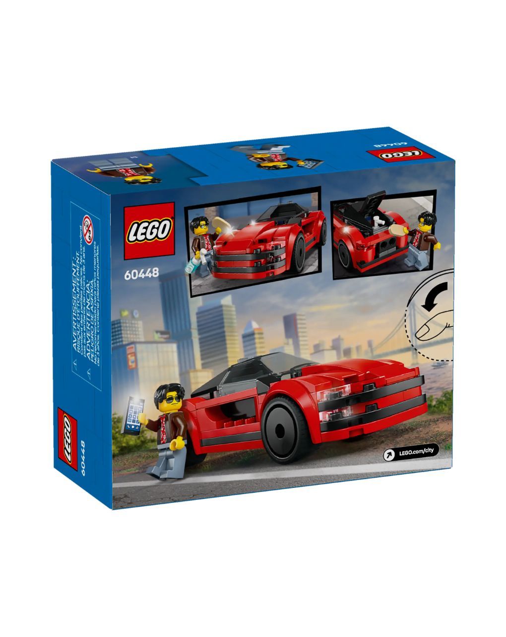 Lego city red sports car 60448 - Lego, Lego City