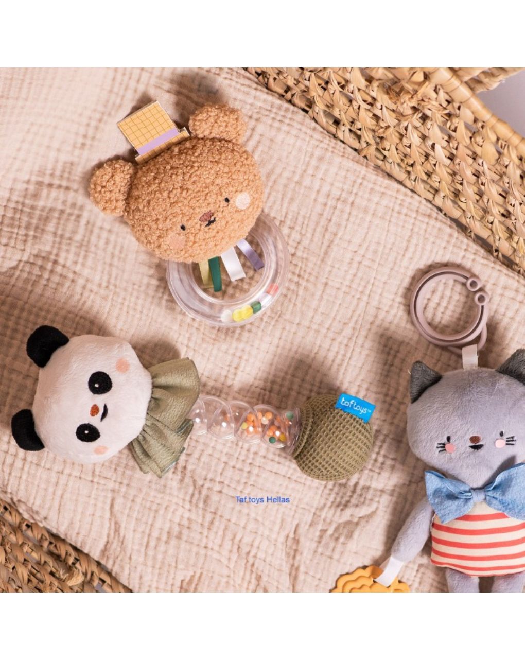 Taf toys κουδουνίστρα πάντα pamela rainstick t13545 - Taf-toys