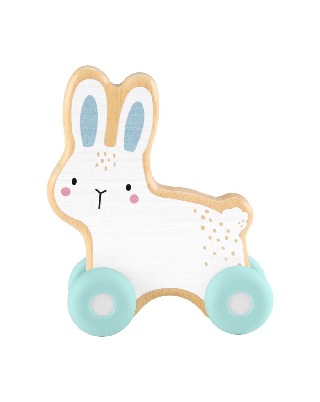 Mattel fisher-price ξύλινο συρόμενο λαγουδάκι 6m+ jdm52 - Fisher-Price