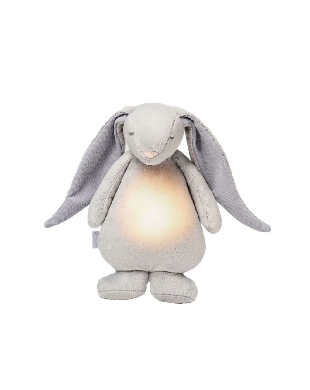 Moonie 2.0 the humming friend επαναφορτιζόμενο βοήθημα ύπνου με αισθητήρα κλάματος και φωτισμό silver bunny - MOONIES