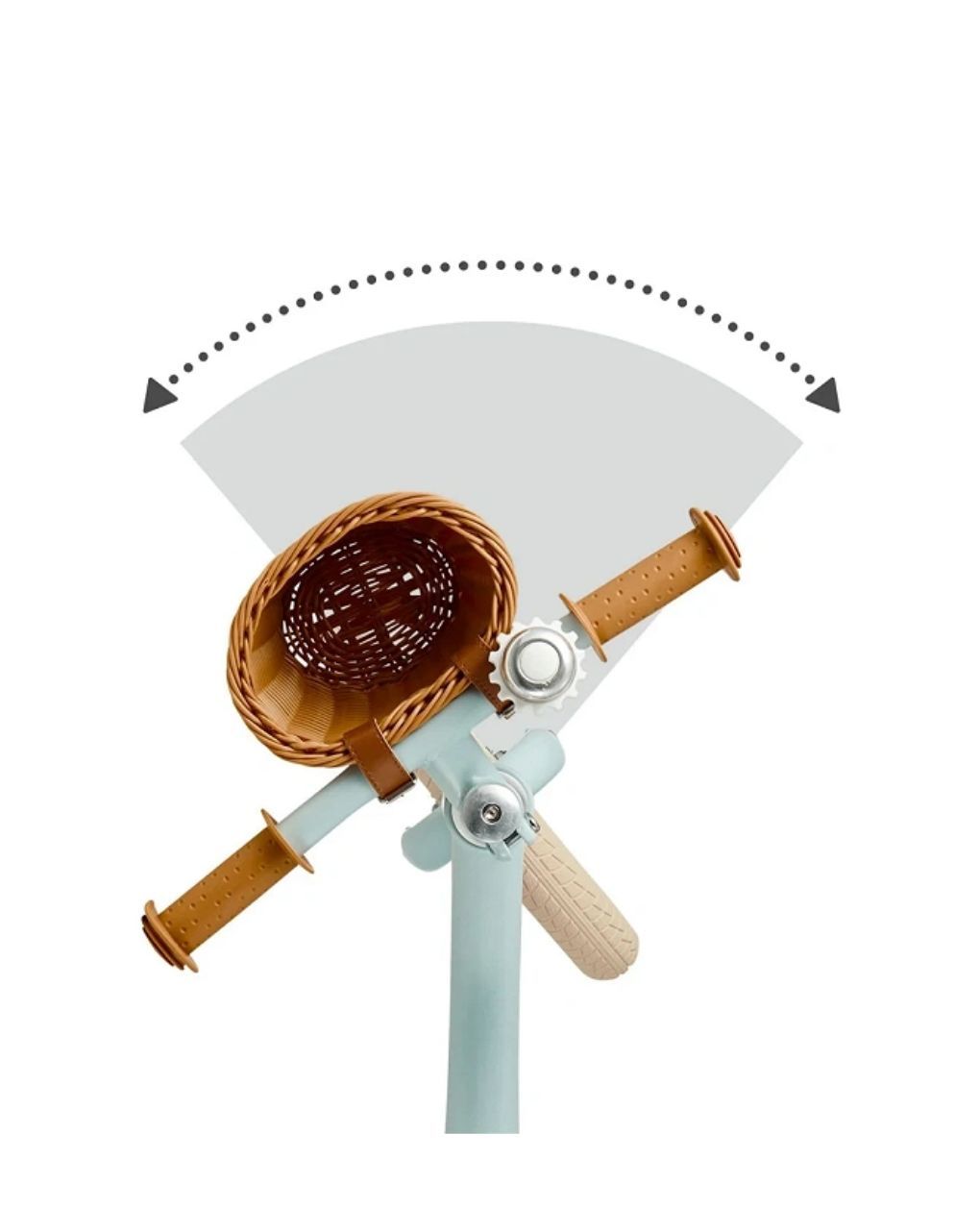 Kinderkraft ποδηλατάκι ισορροπίας rapid 2 blue breeze krrapi02blu0000 - Kinderkraft