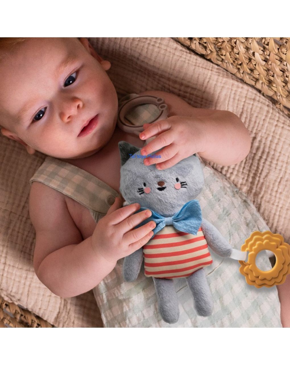 Taf toys κρεμαστό παιχνίδι γατάκι clara activity toy t13525 - Taf-toys