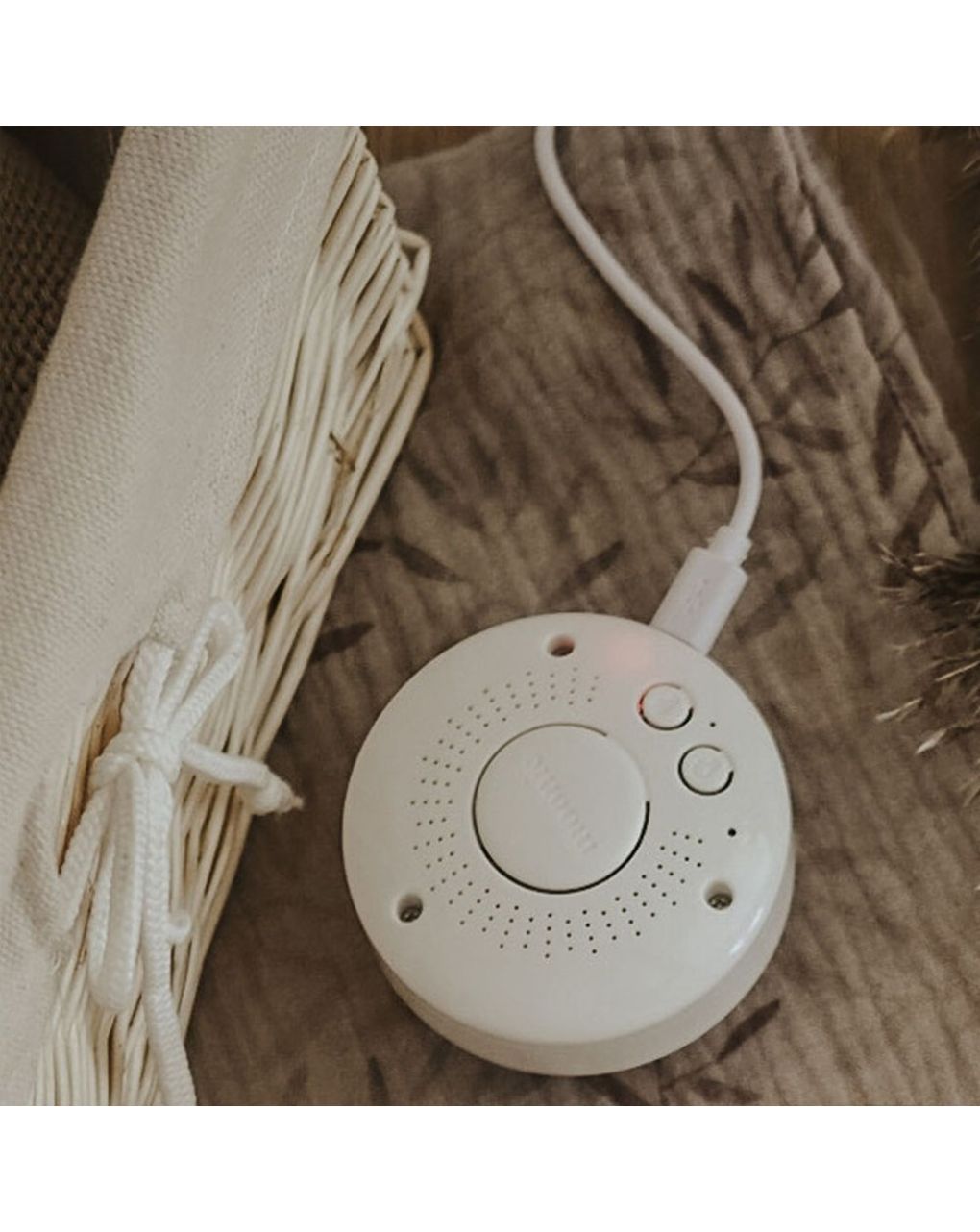 Moonie 2.0 the humming friend επαναφορτιζόμενο βοήθημα ύπνου με αισθητήρα κλάματος και φωτισμό silver bunny - MOONIES