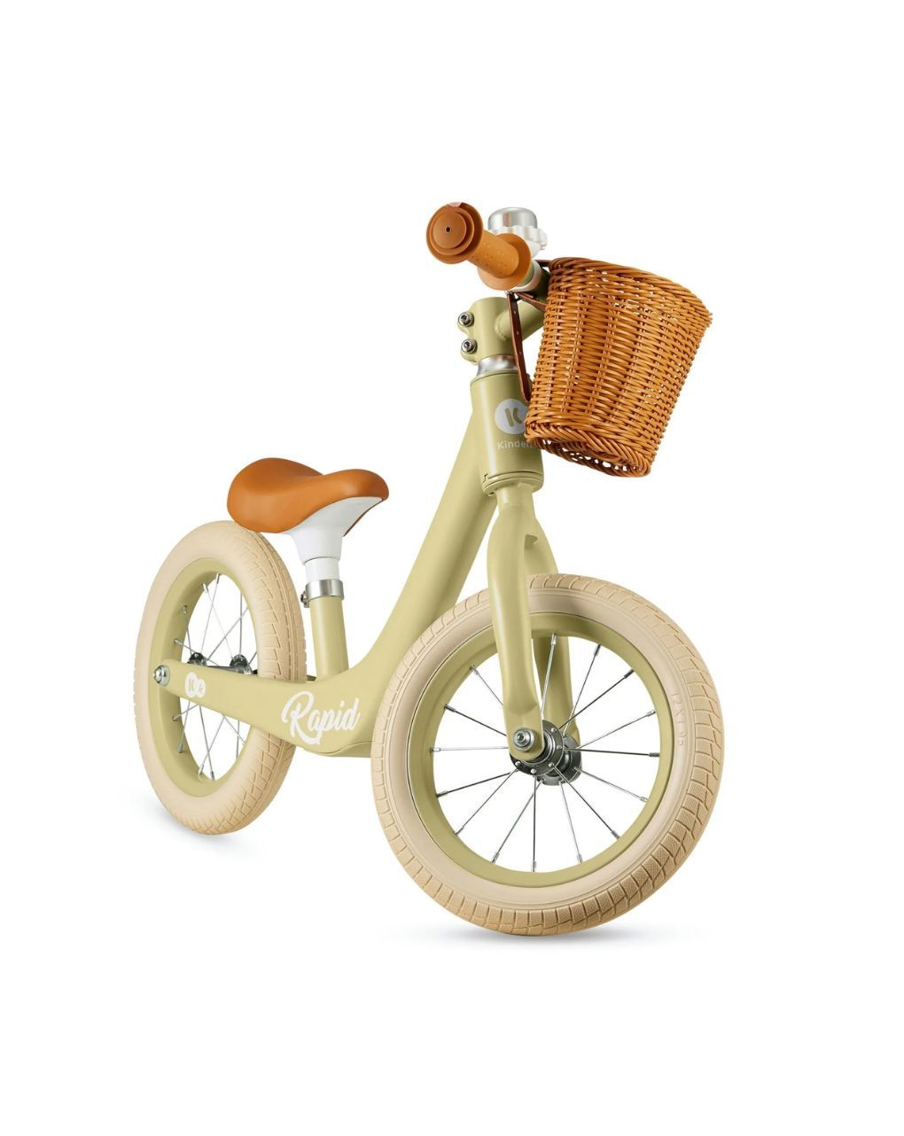 Kinderkraft ποδηλατάκι ισορροπίας rapid 2 savannah green krrapi02gre0000 - Kinderkraft