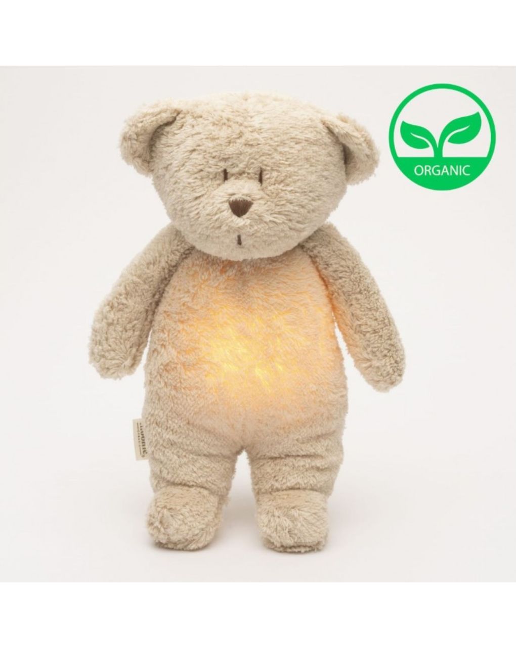 Moonie 2.0 the organic humming bear επαναφορτιζόμενο βοήθημα ύπνου με ηχογράφιση και αισθητήρα κλάματος sand - MOONIES