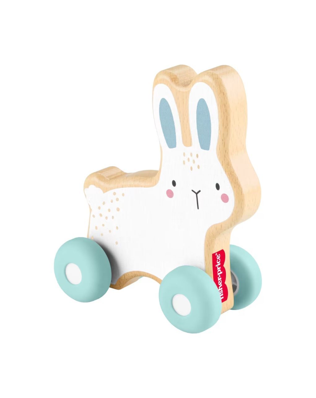 Mattel fisher-price ξύλινο συρόμενο λαγουδάκι 6m+ jdm52 - Fisher-Price