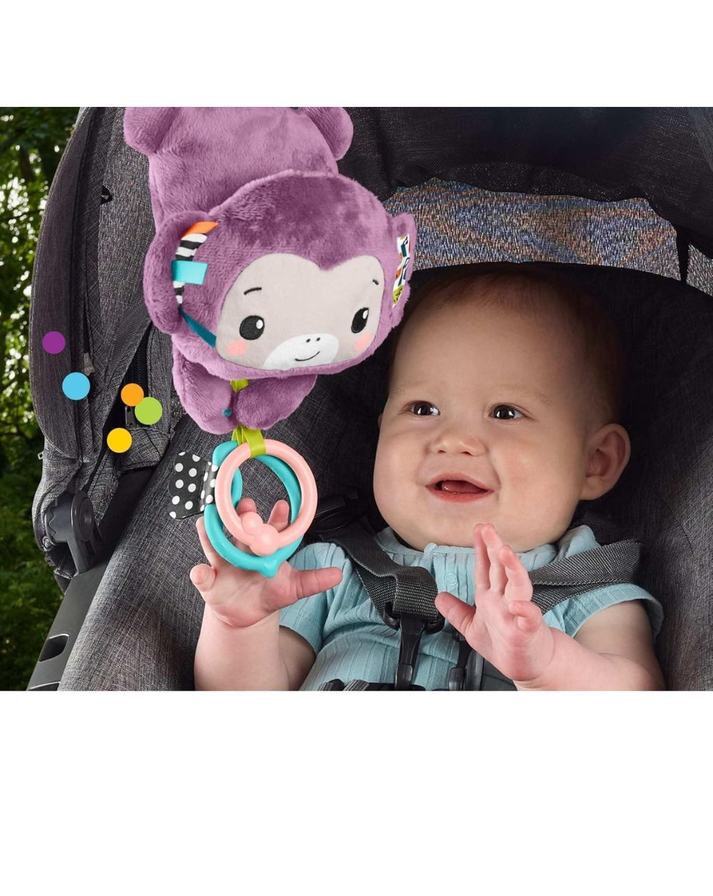 Mattel fisher-price κρεμαστό μαϊμουδάκι με μουσική 0m+ jff02 - Fisher-Price