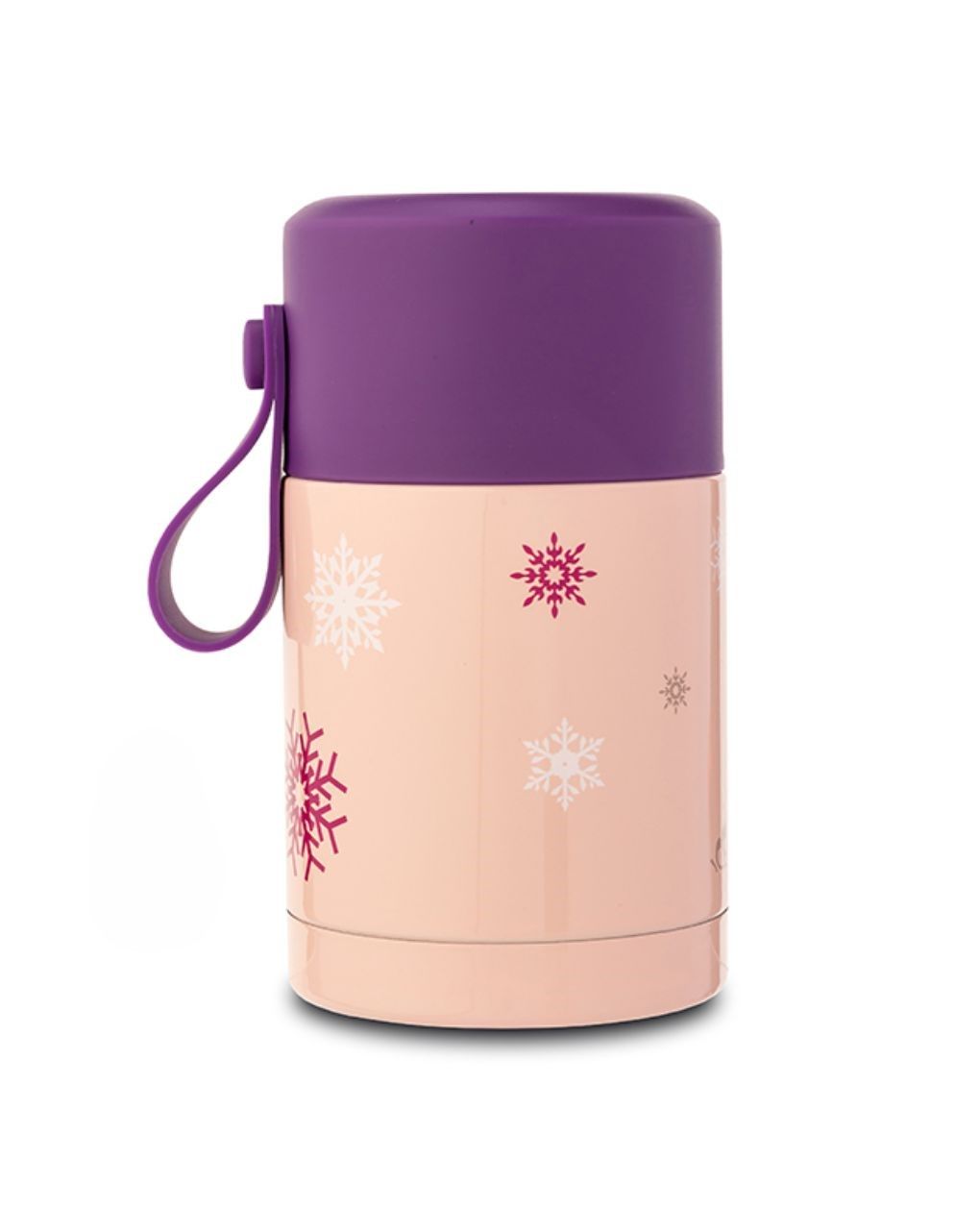 Nava παιδικό δοχείο φαγητού ισοθερμικό στρογγυλό "we care" 400ml ροζ 10-007-001 - Nava