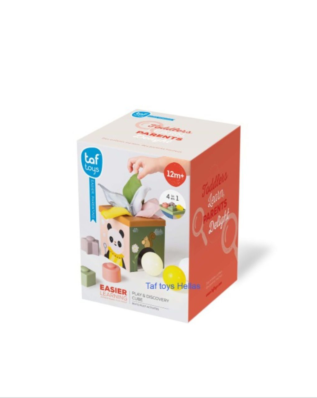 Taf toys παιχνίδι κύβος play and discovery cube t13645 - Taf-toys