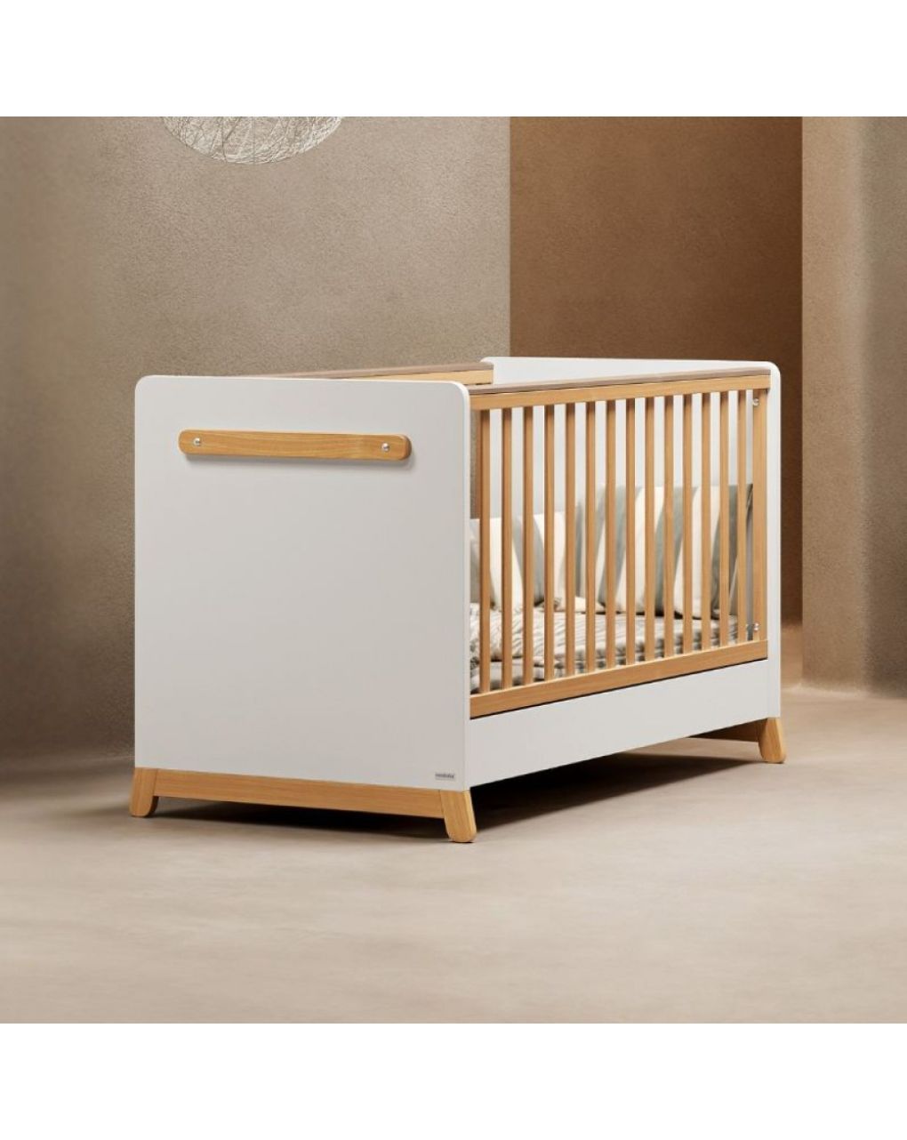 Casababy βρεφικό κρεβάτι μετατρεπόμενο σε προεφηβικό palmer white 590337