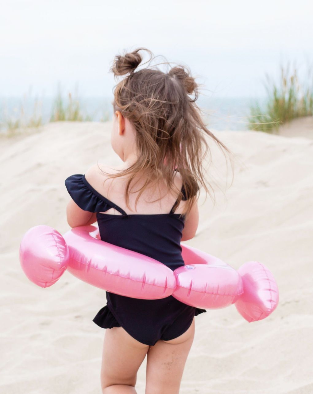 Swim essentials φουσκωτό σωσίβιο θαλάσσης 56cm splitring rose gold flamingo swe-2020se04 - Swim Essentials