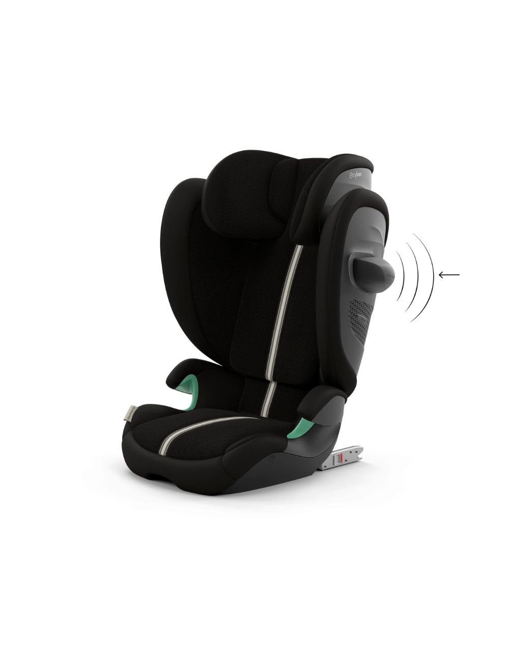 Cybex κάθισμα αυτοκινήτου solution g2 i-fix plus (100-150cm) moon black - Cybex