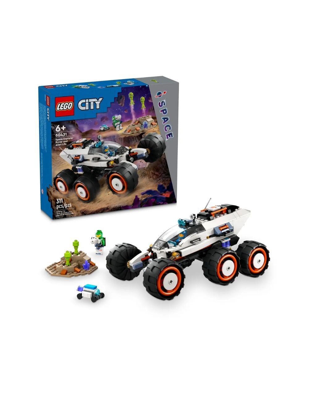 Lego city space explorer rover & alien life 60431 - Lego, Lego City