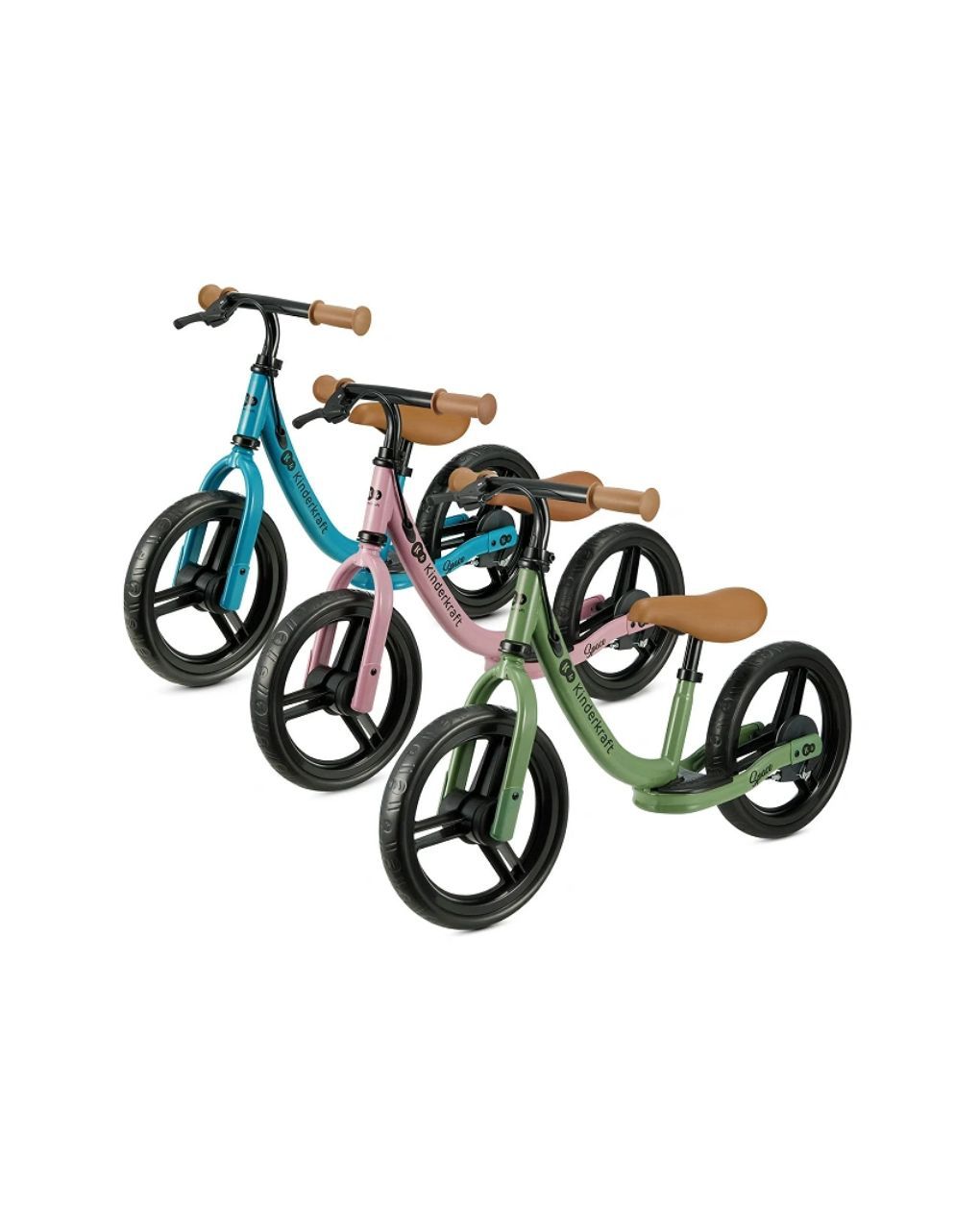 Kinderkraft ποδηλατάκι ισορροπίας space light green krspac23gre0000 - Kinderkraft