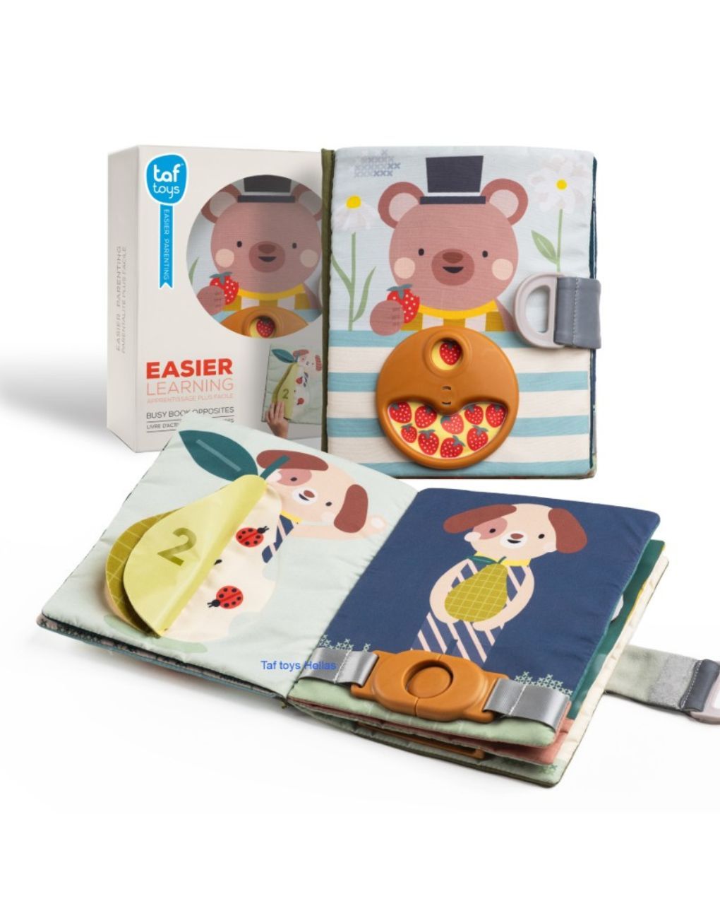 Taf toys βιβλίο δραστηριοτήτων fantasy busy book t13655