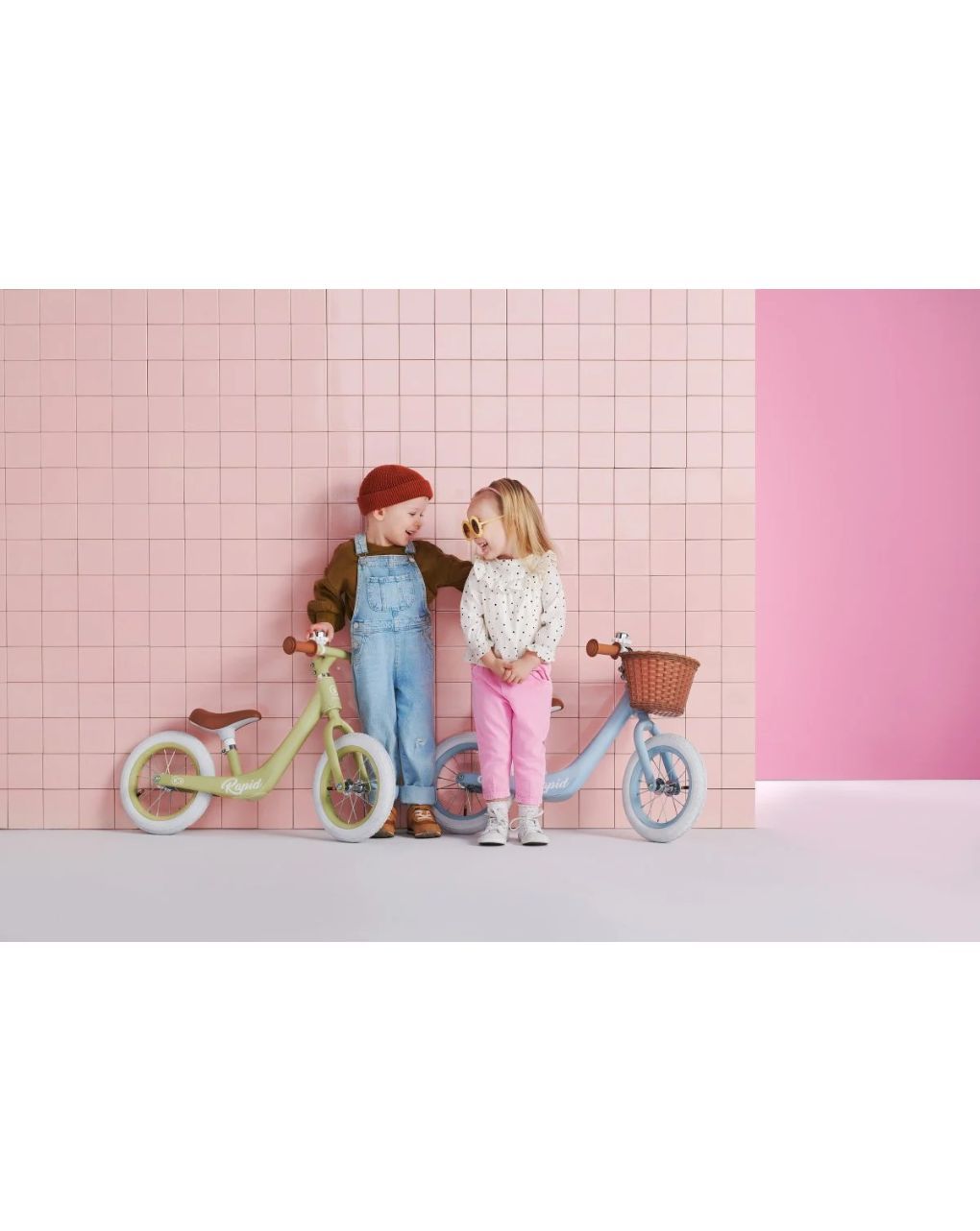 Kinderkraft ποδηλατάκι ισορροπίας rapid 2 pink krrapi02pnk0000 - Kinderkraft