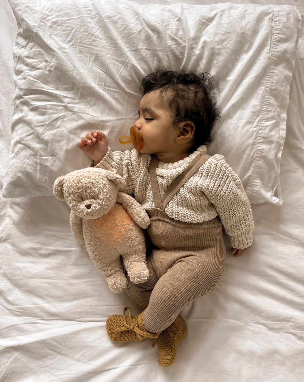 Moonie 2.0 the organic humming bear επαναφορτιζόμενο βοήθημα ύπνου με ηχογράφιση και αισθητήρα κλάματος grey - MOONIES