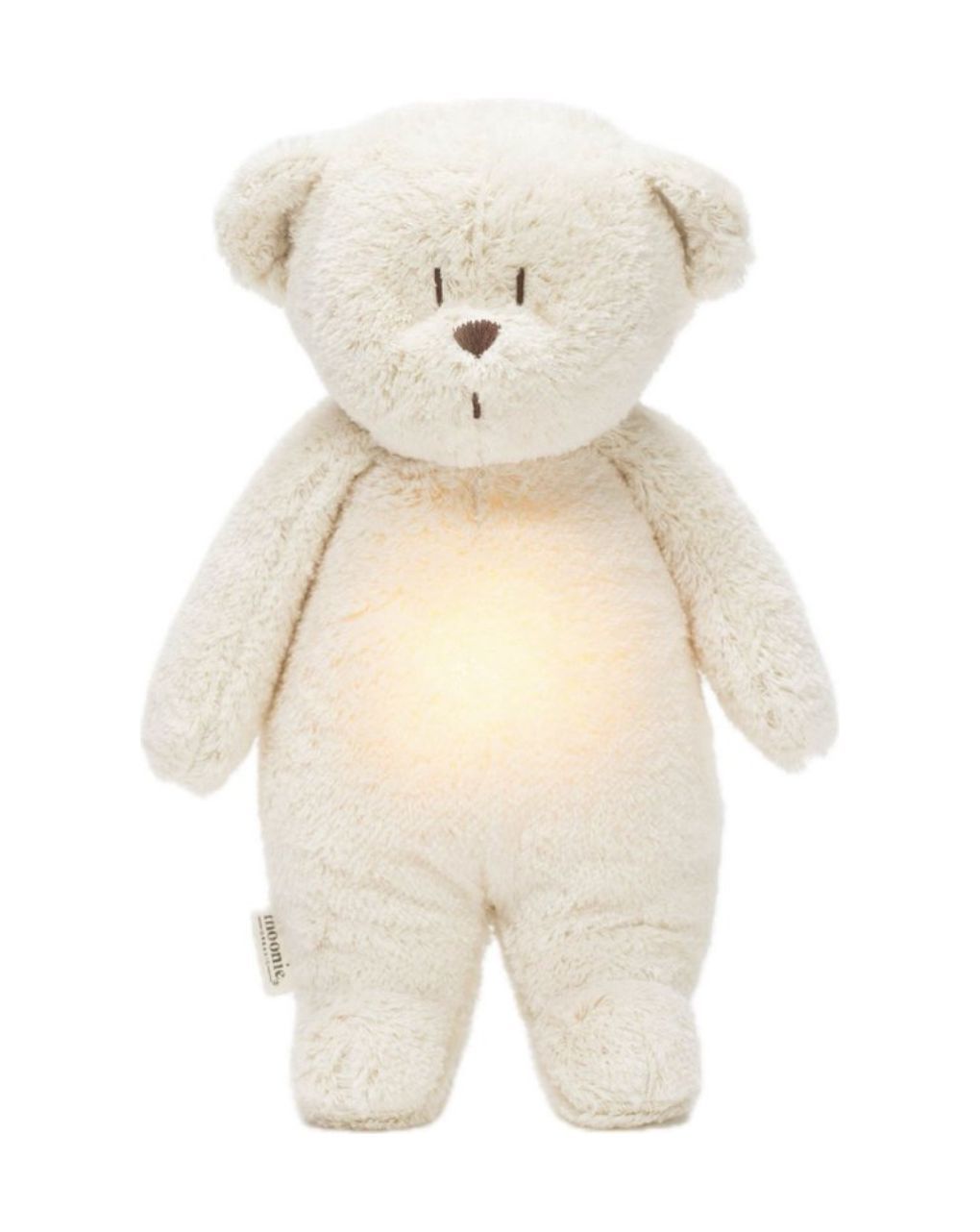 Moonie 2.0 the organic humming bear επαναφορτιζόμενο βοήθημα ύπνου με ηχογράφιση και αισθητήρα κλάματος polar