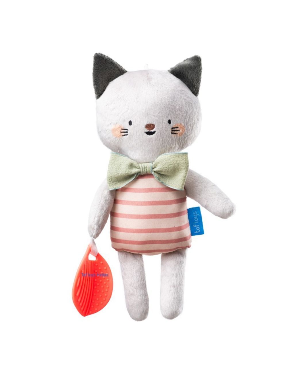 Taf toys λούτρινο γατάκι με μασητικό clara plus toy t13625 - Taf-toys