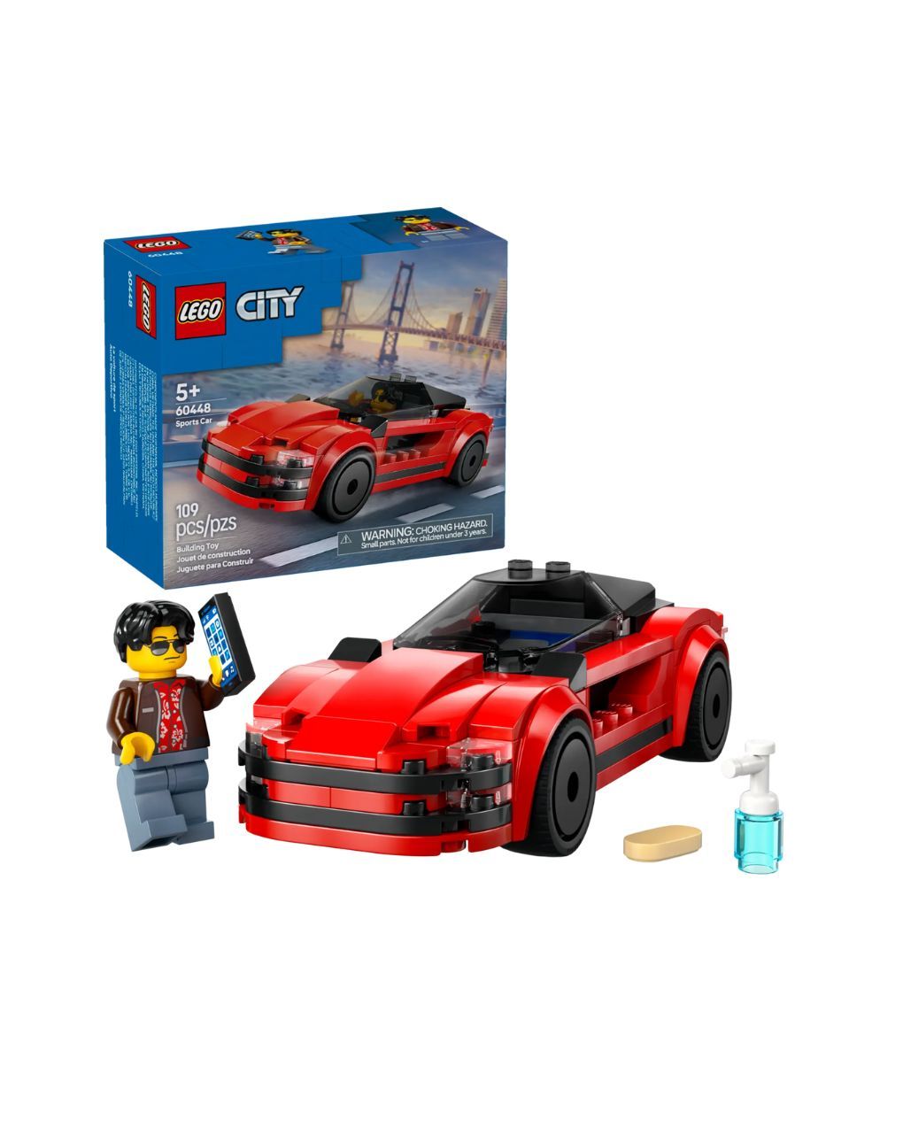 Lego city red sports car 60448 - Lego, Lego City
