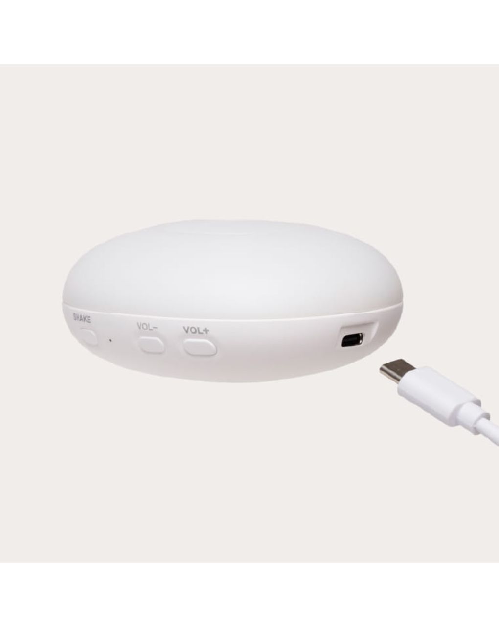 Moonie 2.0 the humming friend επαναφορτιζόμενο βοήθημα ύπνου με αισθητήρα κλάματος και φωτισμό cream bunny - MOONIES