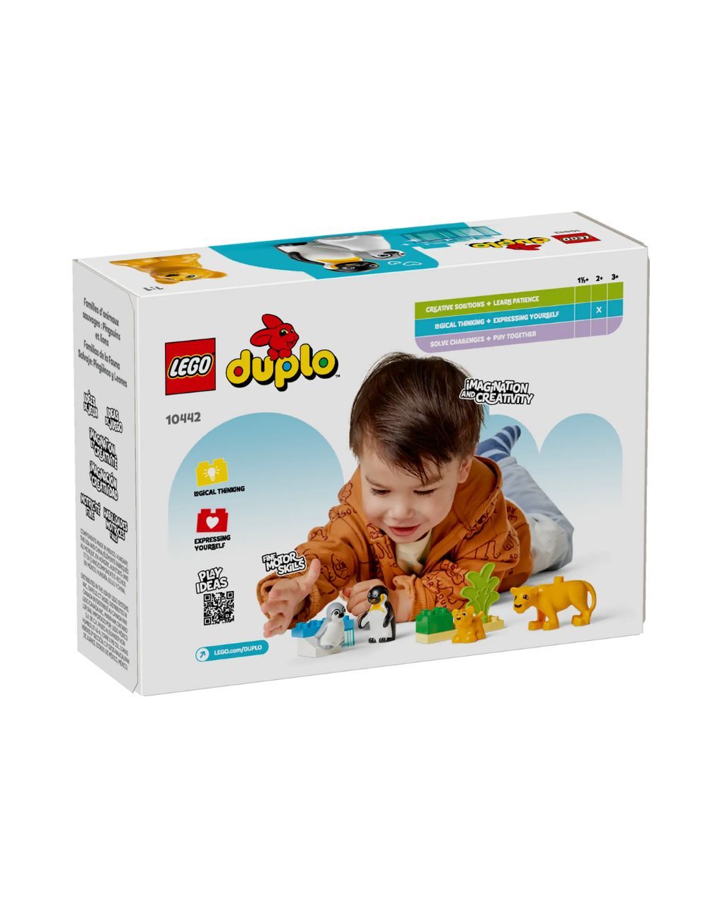Lego duplo wild animal families: penguins & lions 10442 - DUPLO, Lego