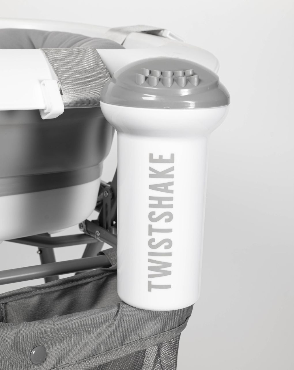 Twistshake βρεφικό μπανάκι με μειωτή και βοηθητική κανάτα grey 32-08-78996 - Twistshake
