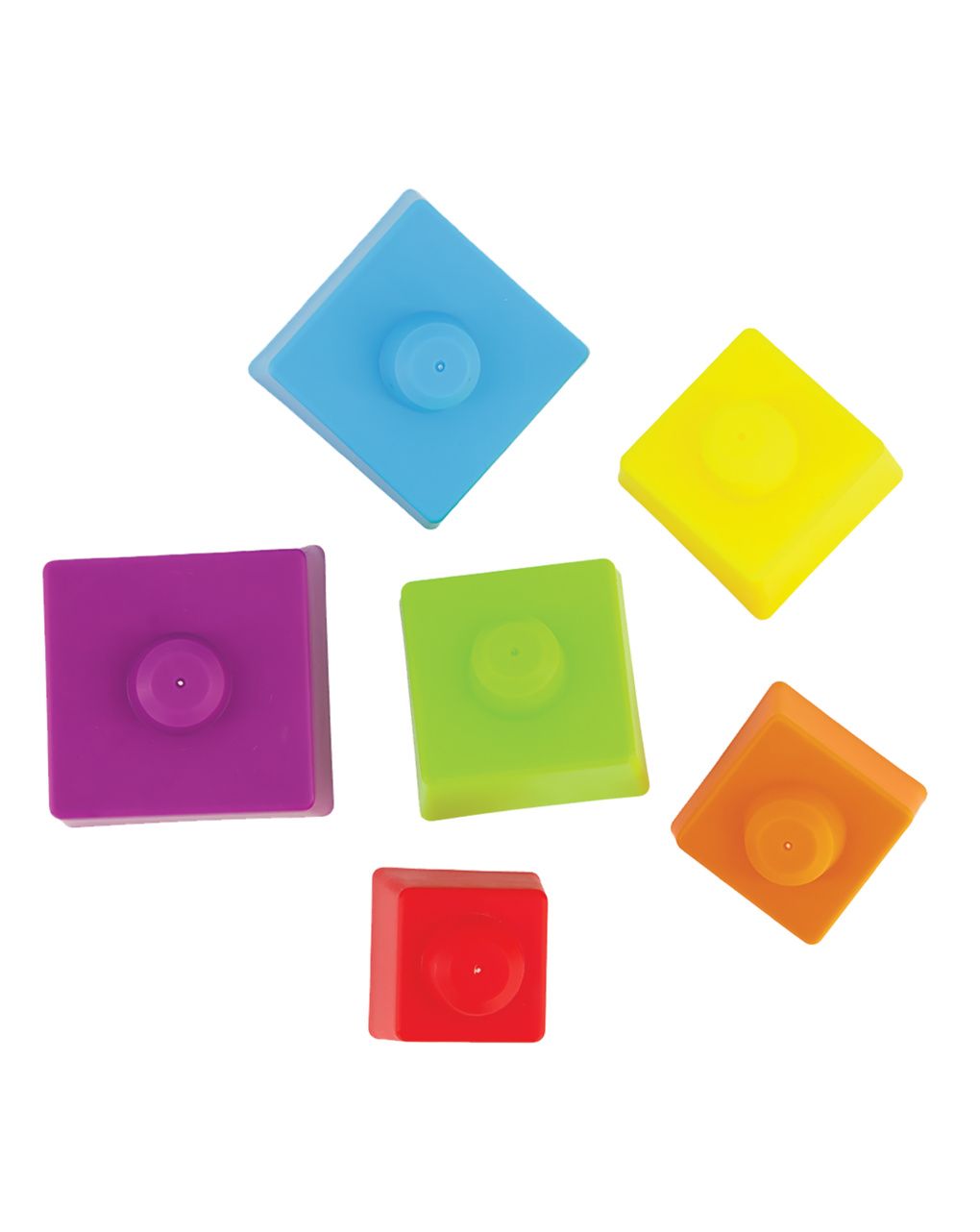 Bkids σετ με 3 πολύχρωμα σχήματα στοίβαξης - B-kids