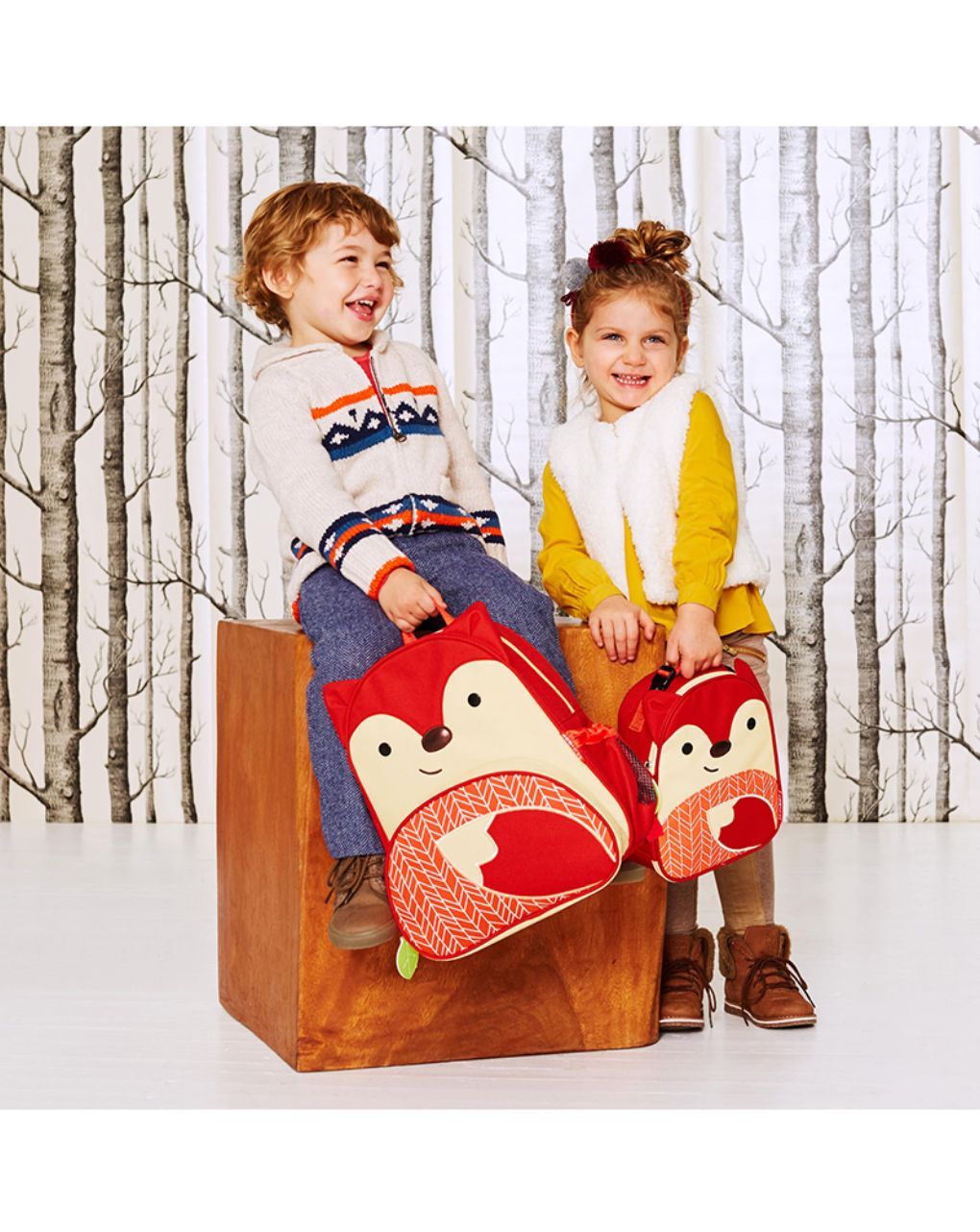 Skip hop zoo παιδική τσάντα πλάτης fox 210256 - SKIP HOP