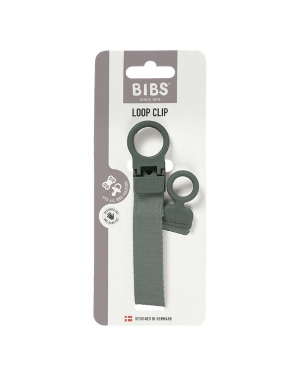 Bibs κλιπ πιπίλας loop pine 9501315 - BIBS