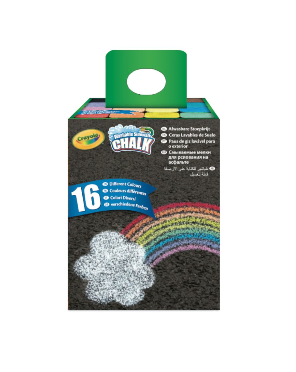 Crayola σετ κιμωλίες 16τμχ παιδικής ζωγραφικής sidewalk chalk - Crayola