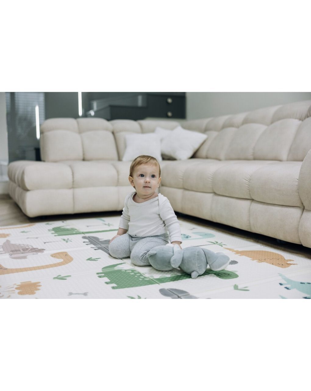 Freeon αναδιπλούμενο χαλί παιχνιδιού magic dino 200x150cm 85680 - Freeon