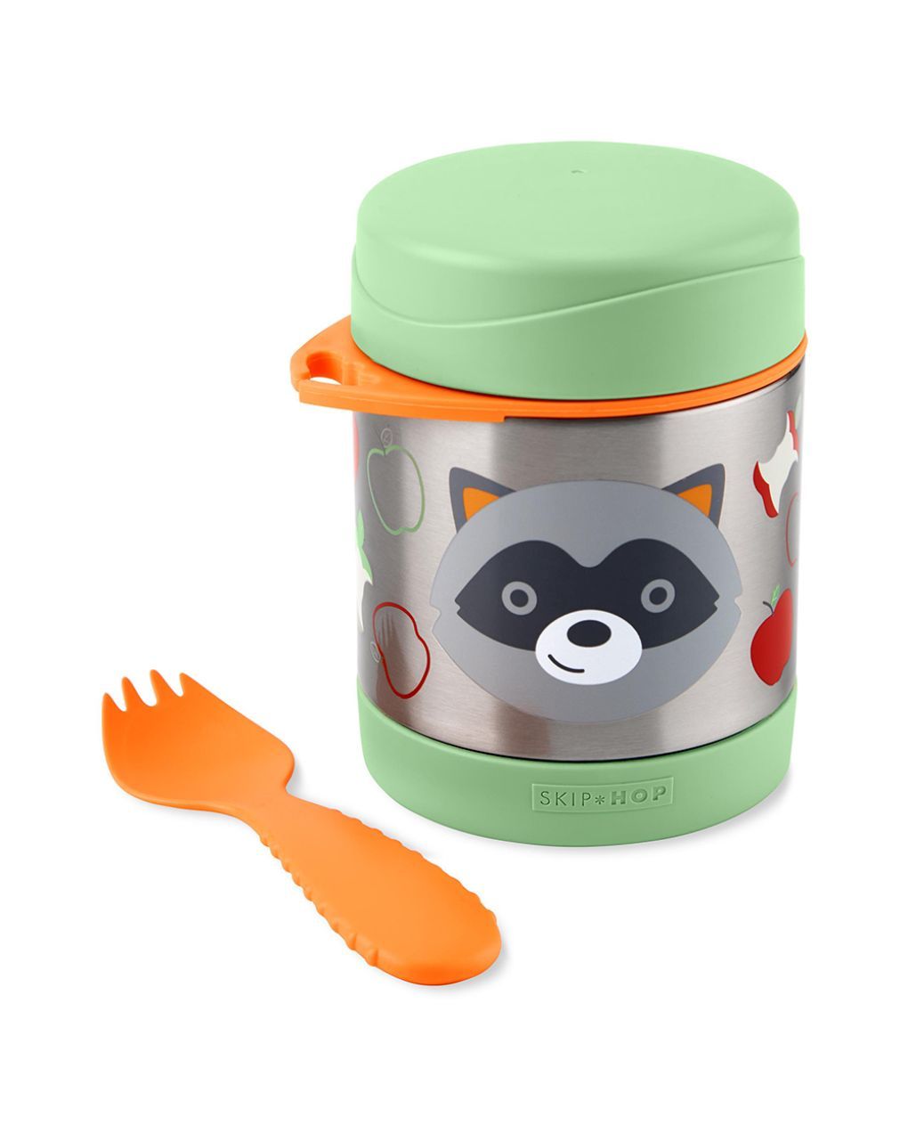 Skip hop zoo φαγητοδοχείο – θερμός 325ml raccoon 9q337310 - SKIP HOP