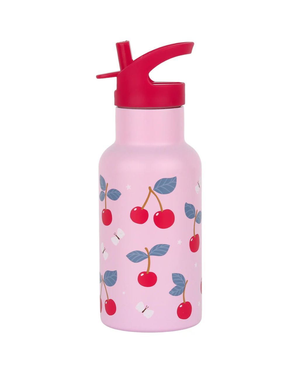 A little lovely company μπουκάλι θερμός με διπλό τοίχωμα από ανοξείδωτο ατσάλι 350ml cherries dbssch88