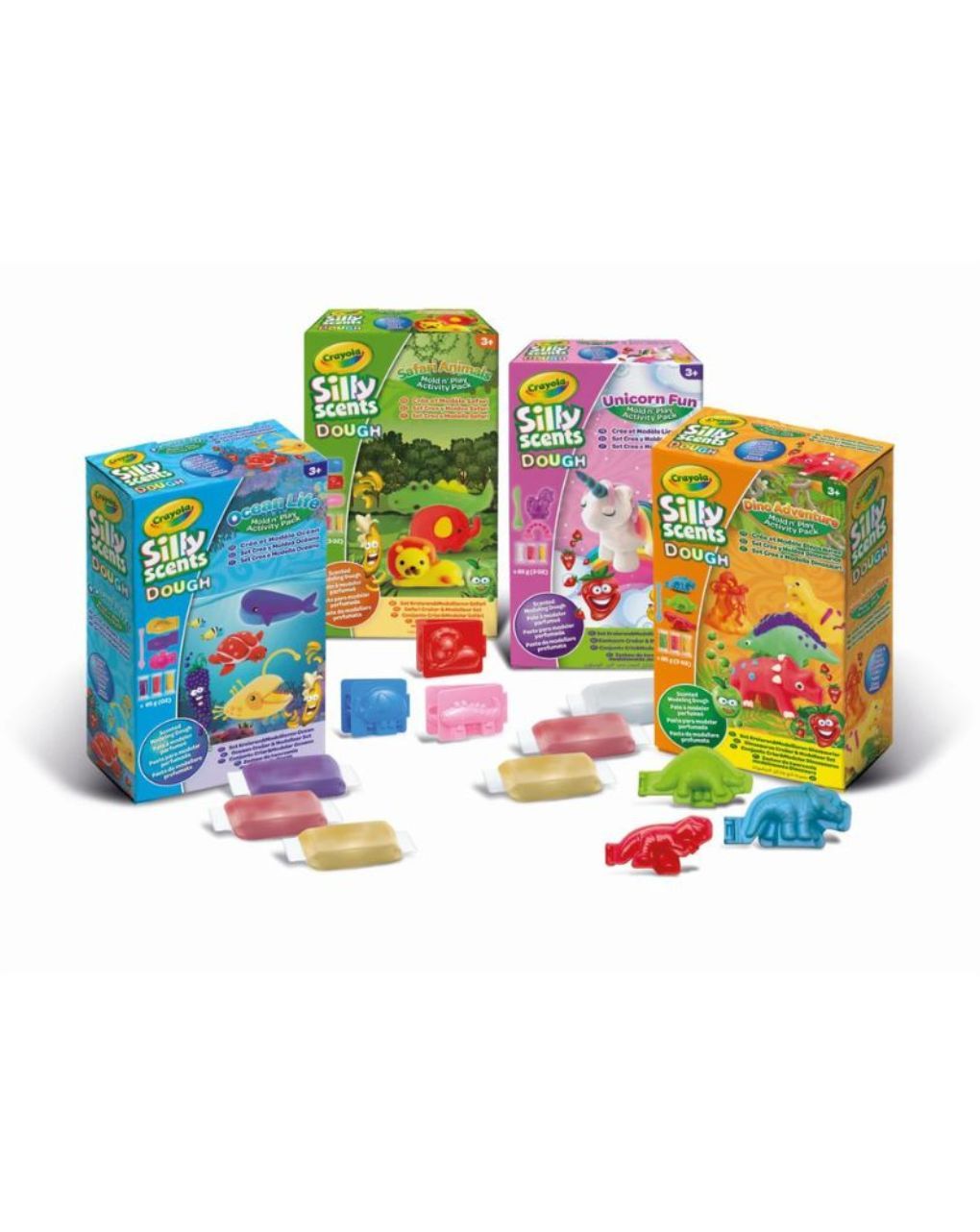 Crayola silly scents μίνι σετ μοντελοποίησης (διάφορα σχέδια)