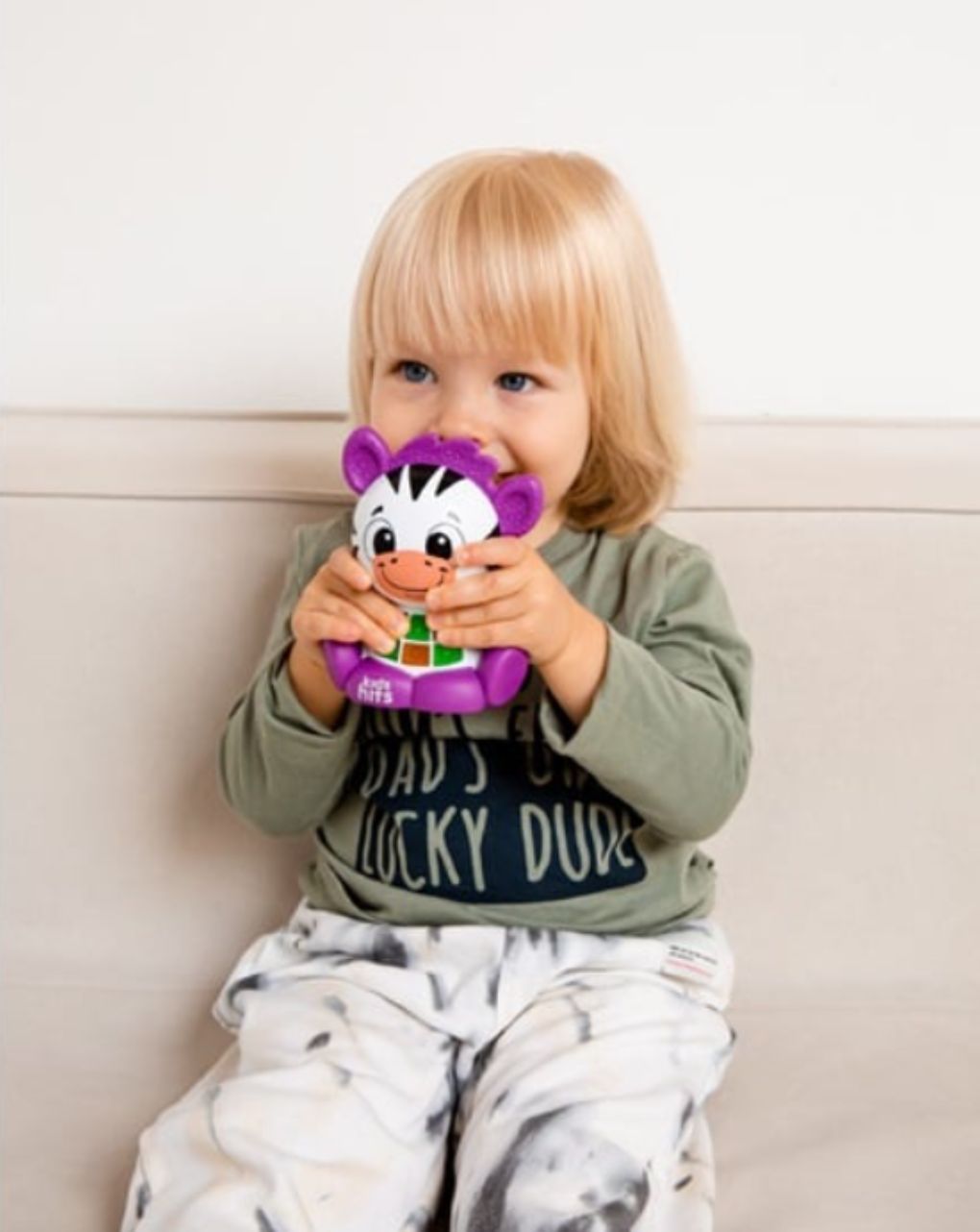 Kids hits εκπαιδευτικό babykins ζωάκι ζέβρα kh10/004 - 50/50 GAMES