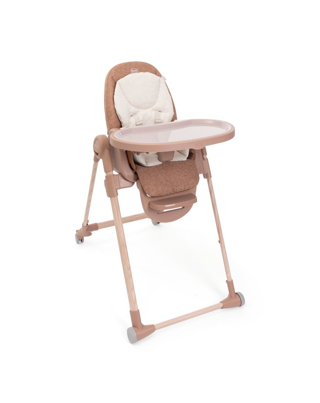 Chicco καρεκλάκι φαγητού polly armonia terracotta p04-87140-42 - Chicco