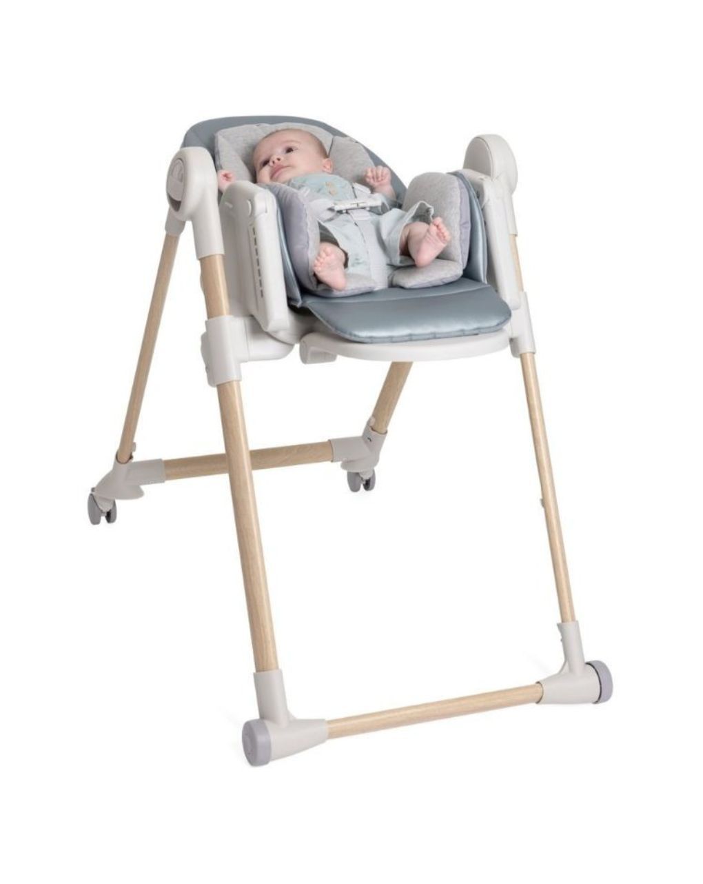 Chicco καρεκλάκι φαγητού polly armonia greenery p04-87140-60 - Chicco