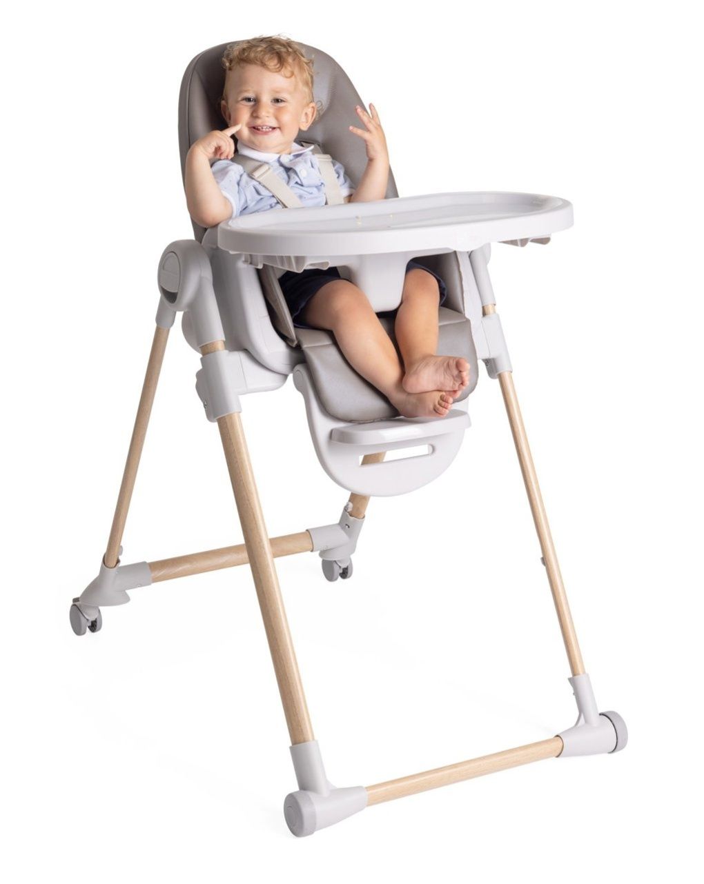 Chicco καρεκλάκι φαγητού polly armonia scandinavian p04-87140-61 - Chicco