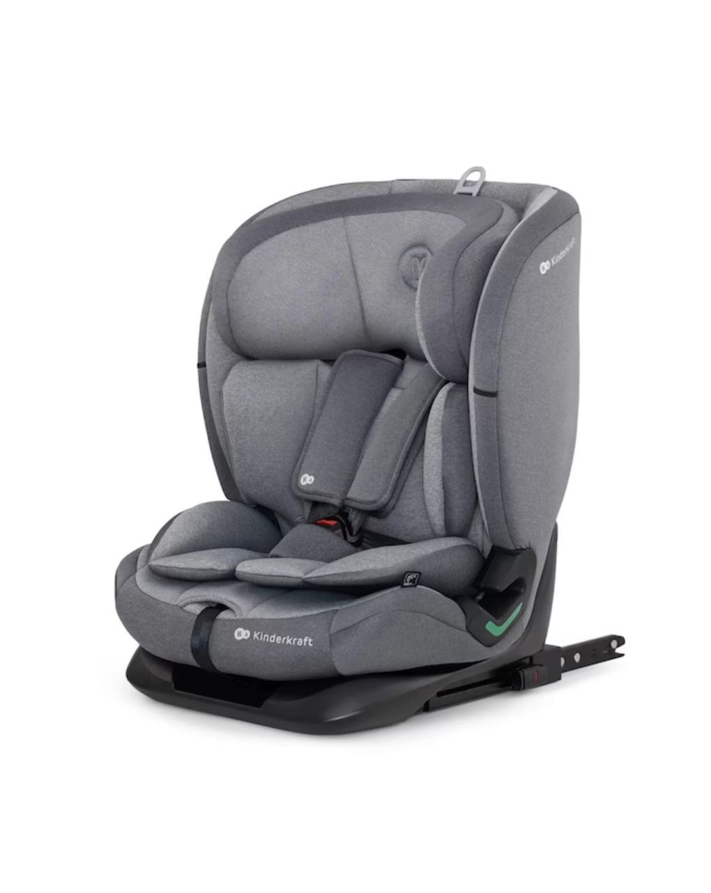 Kinderkraft κάθισμα αυτοκινήτου oneto 3 i-size (76-150cm) με isofix cool grey kcone300gry0000 - Kinderkraft