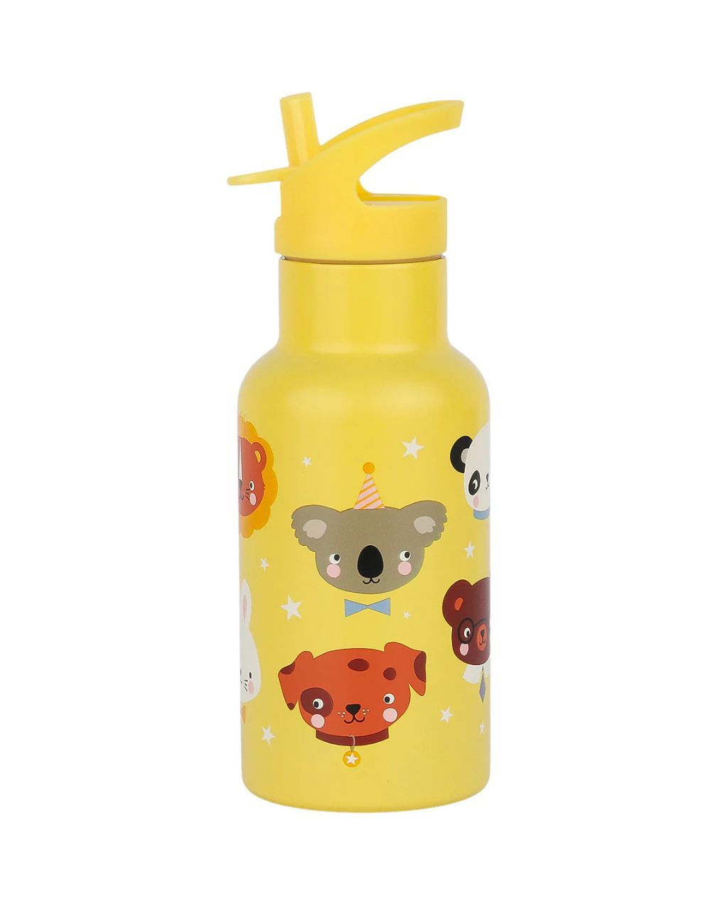 A little lovely company μπουκάλι θερμός με διπλό τοίχωμα από ανοξείδωτο ατσάλι 350ml animal friends dbssaf87