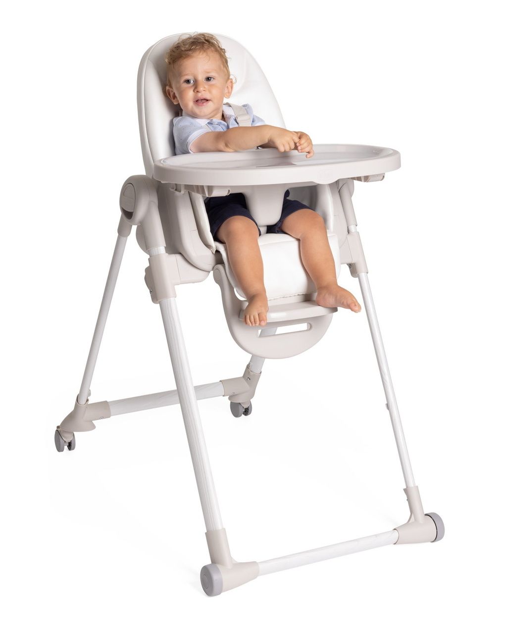 Chicco καρεκλάκι φαγητού polly armonia motherpearl p04-87140-84 - Chicco