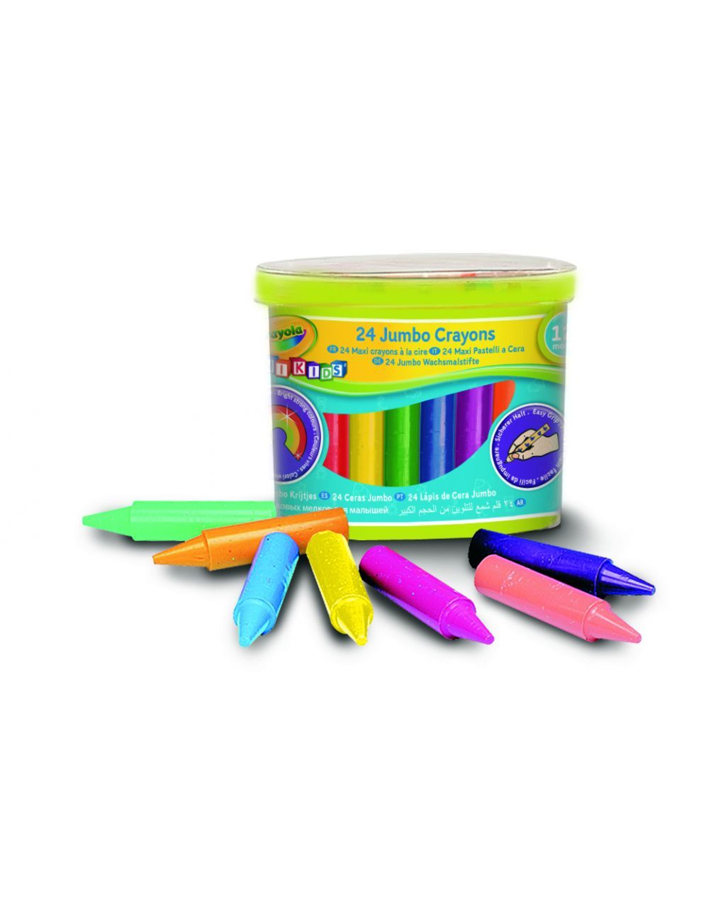 Crayola – 24 maxi κηρομπογιές 784