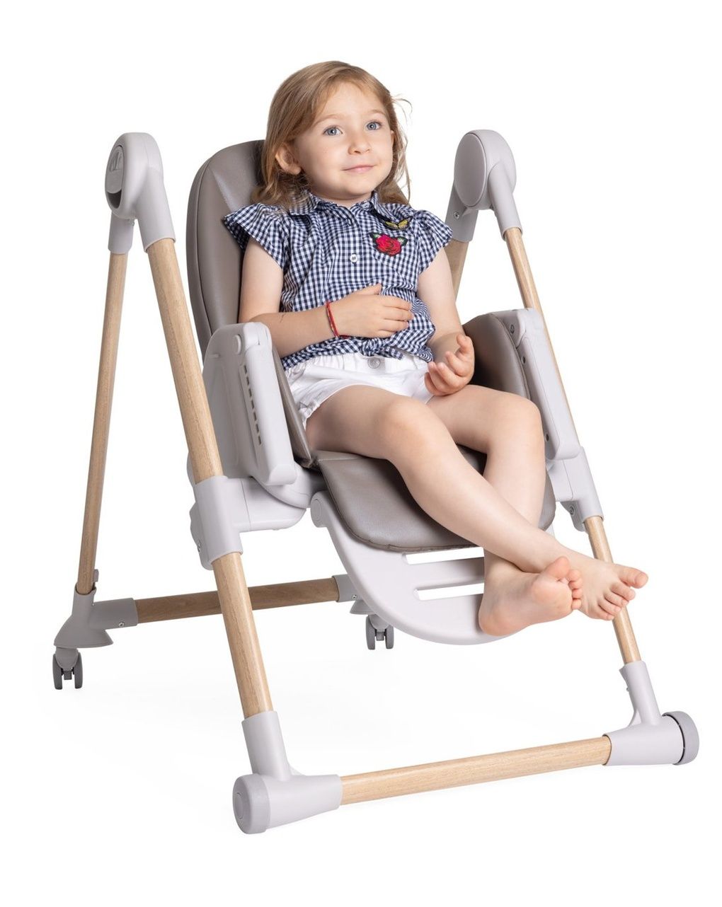 Chicco καρεκλάκι φαγητού polly armonia scandinavian p04-87140-61 - Chicco