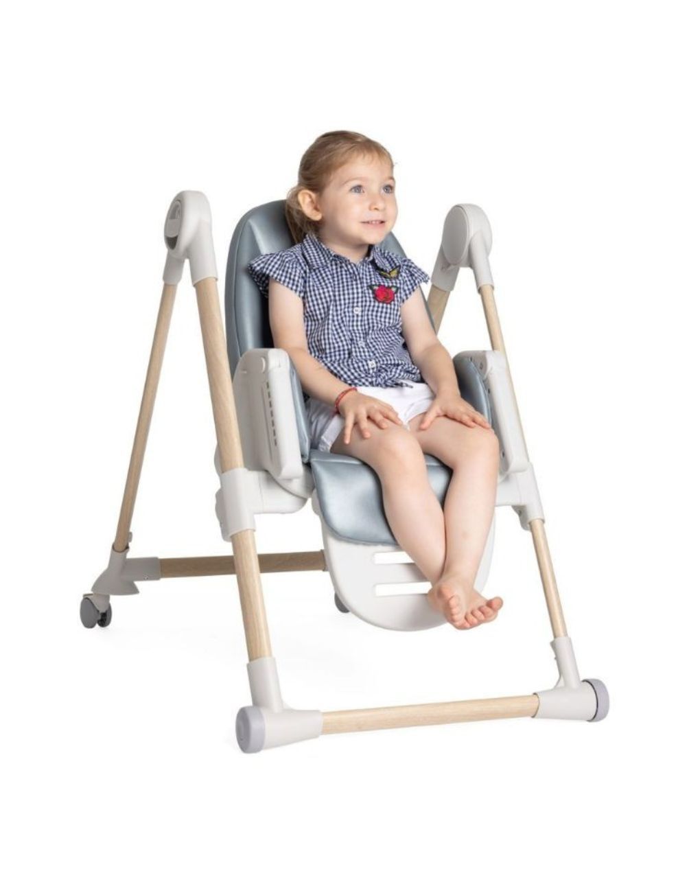 Chicco καρεκλάκι φαγητού polly armonia greenery p04-87140-60 - Chicco