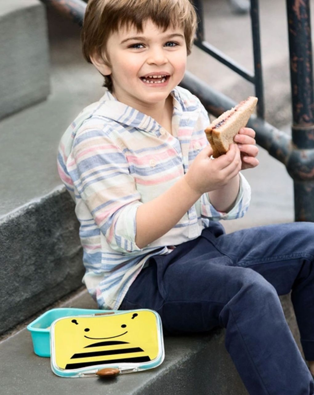 Skip hop zoo δοχείο φαγητού 700ml bee 9j648410 - SKIP HOP